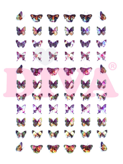 butterfly nail art stickers 2