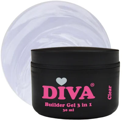 Diva builder gel 3 in 1 clear