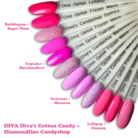 DIVA Gellak Diva's Cotton Candy Collection 1