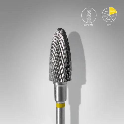 Staleks Carbide drill bit, Corn Soft Yellow 6 -14 mm