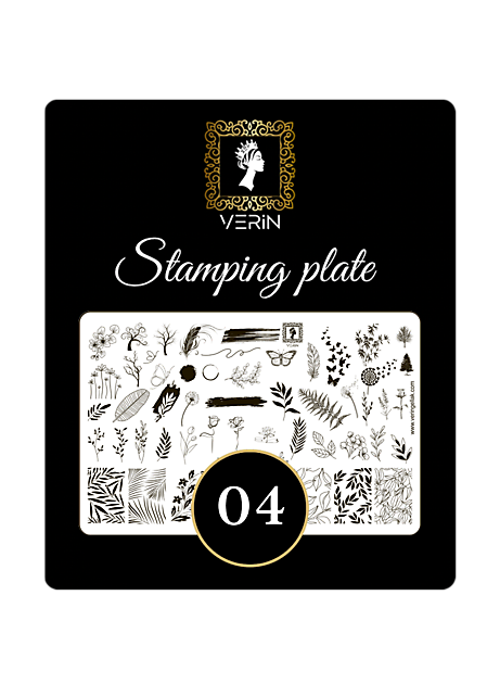 Verin stamping plate 04