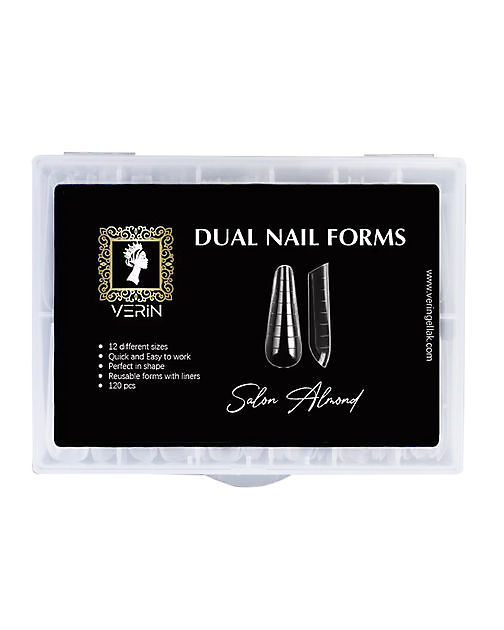 Dual Nail Forms Salon Almond